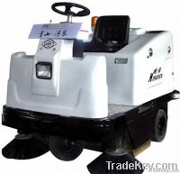 electric ride on sweeper