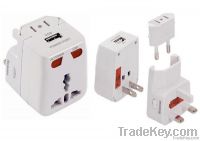 world travel adapter with usb port