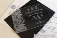 mysterious acrylic invitations wholesale