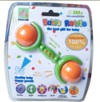 plastic toys, baby rattles