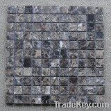 dark emperador marble mosaic tile