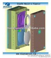 plastic toilet seat injection mold