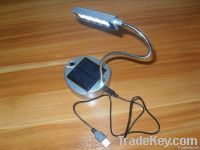 LED solar power table/desk light/lamp