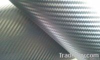 3D black carbon fiber vinyl air free bubbls size 1.52*30m high quality