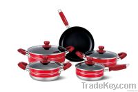 aluminum non stick cookware set