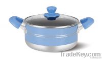 aluminum non stick stock pot