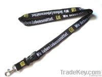 custom woven lanyard