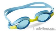 Ultra-seal one piece junior silicone Swimming goggle