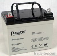 UPS Lead Acid Battery 12V-33ah (ISO, CE, UL, RoHS)