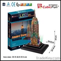 LED Lignting 3D Puzzle - Empire State Building(U.S.A)