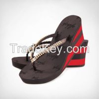 Eva Wedge Slippers Sandals