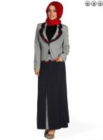 Fashionable Jacket-Skirt Suit