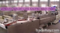 biscuit auto tidying and feeding packing machine
