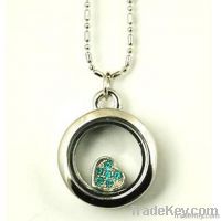 Fashion Stainless Steel Glass Floating Lockets
