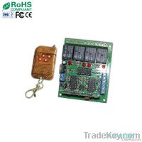 4 Relays Wireless Controller