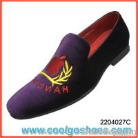 wholesale elegant men velvet shoes in china