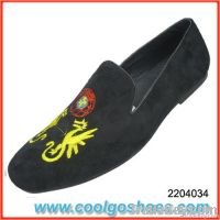 2013 stylish velvet slippers for men supplier