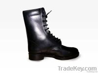 MILITARY BOOTS WITH RUBBER SOLE