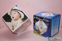 Plastic Rotating 6" multi-frame photo