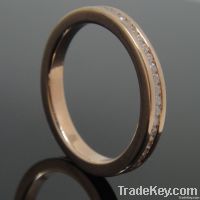 925 Sterling Silver Ring Plated with 18K Rose Gold