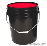 Fluorescent Washable Noen Red Paint