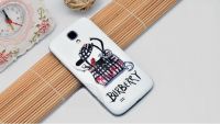 For samsung galaxy S4 i9500 Rubber Silicone Skin Case Phone Cover(JT-I95-01)