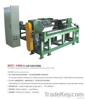 Two roll cutting machine for transmission belt