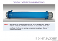 Fixed tube plate heat exchanger apparatus