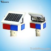 LED Solar traffic warning light