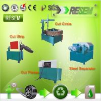 Scrap Tyre Cutting Machine, Rubber Crusher Plant