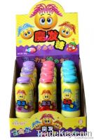 hair squirts candy toy