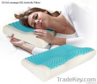 3D Dot massage GEL butterfly Pillow