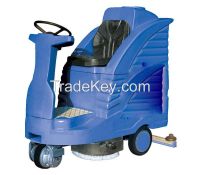 Ride-on Hard Floor Scrubber dryer