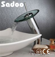 Single Lever Brass Basin Waterfall Faucet