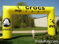 inflatable arch, arch, inflatable archway, archway, advertising arch