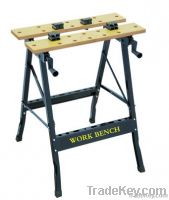 folding steel work bench, worktable, tools trestle