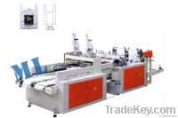 FULL AUTOMATIC HIGH SPEED T-SHIRT BAG MAKING MACHINE