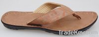 Latest leather slippers sandals/ cheap wholesales flip flops