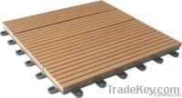 WPC deck tile/DIY tile/wood plastic composite decking tile