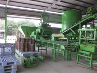 B1209 fully automatic concrete block brick making machine