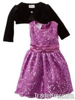 2013 girls fashion dress of branded kids clothes