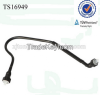 Flexible molded nylon fuel line for cars