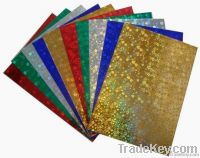 hologram paper cardboard