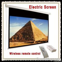 electric projector screen