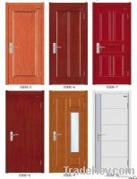 Composite wood door