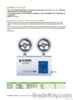 Emergency lighting twin-head spot lights series