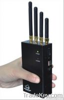 High Power Portable Cell Phone Signal Jammer, Range/3G/CDMA/GSM/DCS/PHS