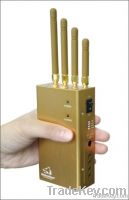 High Power Handheld Cell Phone & GPSl1 Jammer