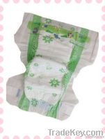 2013 New & Super soft clothlike baby diaper with velcro tapes