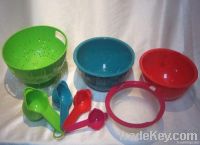 8pcs plastic salad bowl set